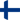 finnish flag, round
