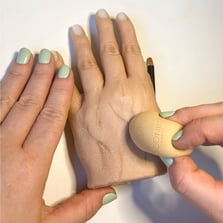 Make your silicone hand look realistic in 10 minutes!